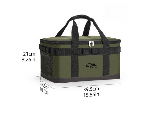Multifunctional Outdoor Camping Bag, Large Capacity Portable Travel Storage Bag, Sturdy Durable Camping Gear Bag with Stylish Appearance
