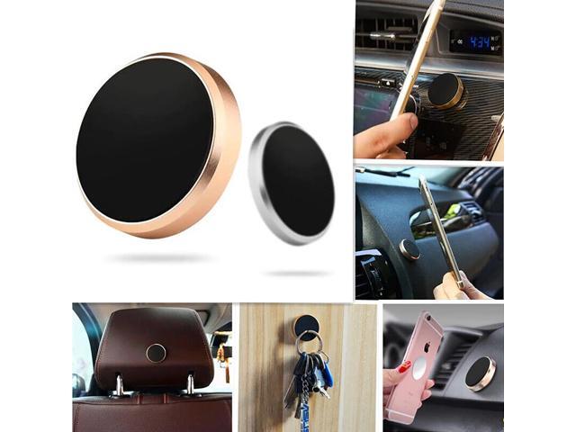 2-Pack Magnetic Universal Car Mount Holder For Cell Phone Samsung Galaxy iPhone