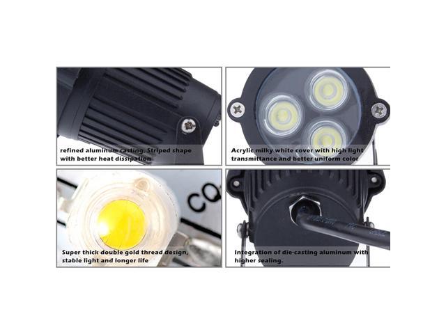 9W LED Landscape Garden Wall Yard Path Outdoor Lighting Flood Spot Light Lamp