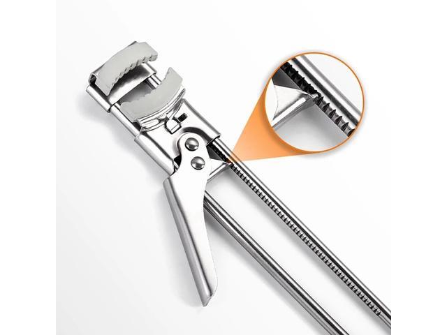 Adjustable Multifunctional Stainless Steel Can Opener Jar Lid Gripper Kitchen