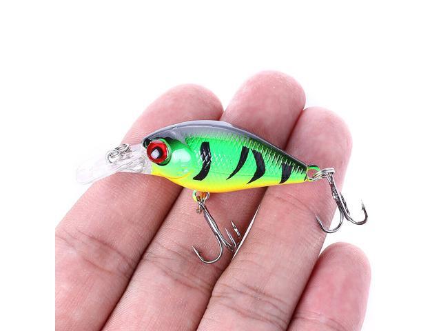 8pcs Lot Crankbaits 5cm/4.4g Minnow Fishing Lures Hook Tackle Hard Bait Wobbler