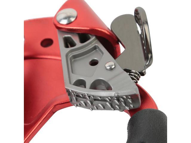 Hand Ascender Rock Tree Climbing 8-13mm Rope Clamp Caving Rescue Gear Right