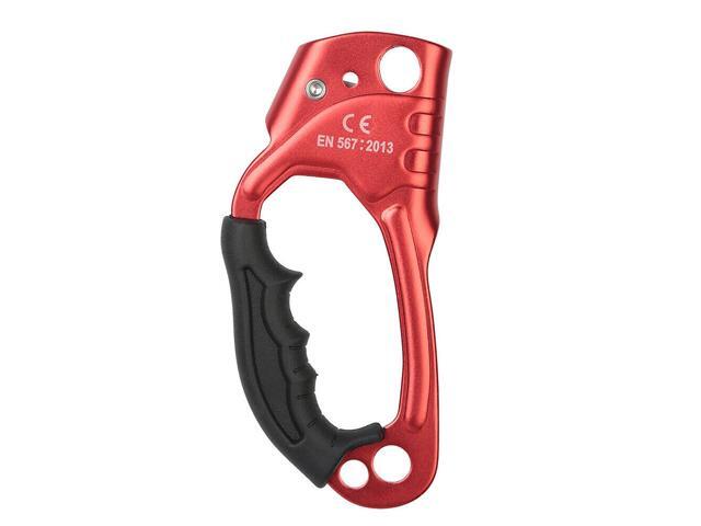 Hand Ascender Rock Tree Climbing 8-13mm Rope Clamp Caving Rescue Gear Right
