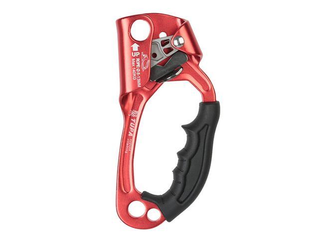 Hand Ascender Rock Tree Climbing 8-13mm Rope Clamp Caving Rescue Gear Right
