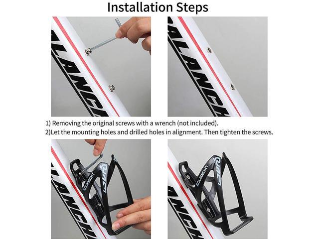 Cycling Bike Water Bottle Holder Mount Handlebar Bicycle Drink Cup Bottle Cage