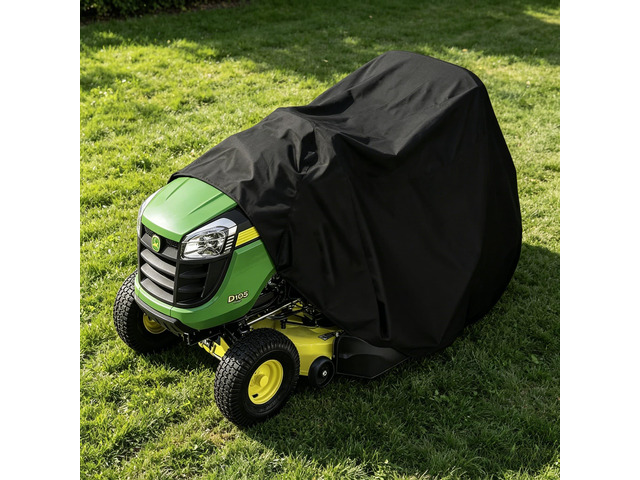Black ATV Cover, Heavy Duty All Weather Outdoor Beach Vehicle Protector