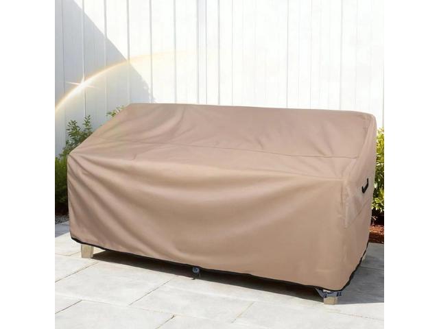 Outdoor Bench Cover, HeavyDuty Oxford Fabric Waterproof UVResistant Patio Garden Bench Furniture Protector