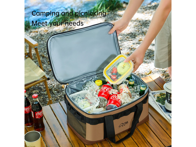 Multifunctional Outdoor Camping Bag, Large Capacity Portable Travel Storage Bag, Sturdy Durable Camping Gear Bag with Stylish Appearance