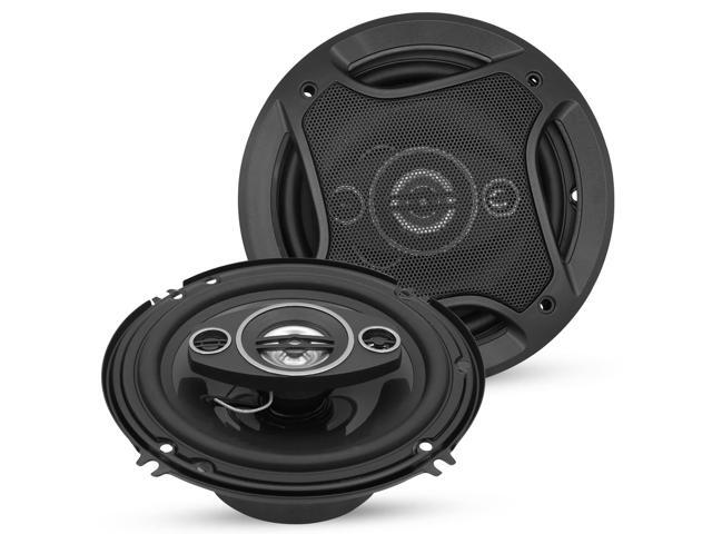 5 CORE 2 Way 6 Inch Car Stereo Speakers 500W Coaxial Subwoofer w Tweeter Universal Fit Quick Easy Replacement Component Speaker Vehicle Door/Side...