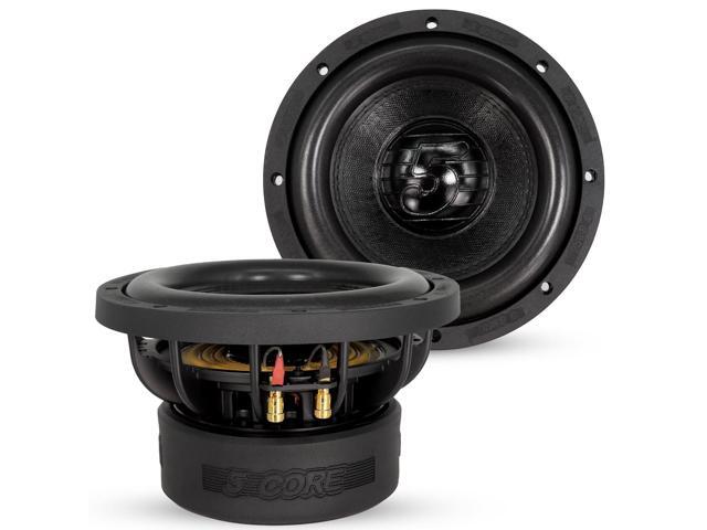 5 CORE 6.5 Inch Car Subwoofer Dual 4 Ohm 1000W Max Power High Performance Driver with Aluminum Frame 6.5 Component Sub Woofer for Deep Bass - WF...