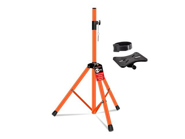 5 Core Speaker Stand Tripod Heavy Duty Adjustable 54' Universal Mount for PA DJ Studio