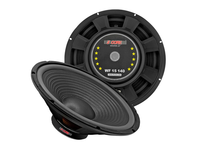 5 Core 15 Inch Guitar Speaker Replacement 450W 4 Ohm Low Distortion for Electric Guitar Amp Cabinet