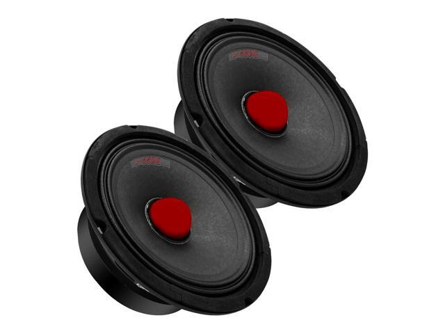 5 Core 6.5 Inch Midrange Door Speaker 360W Subwoofer w Aluminum Bullet 8 Sub Woofer