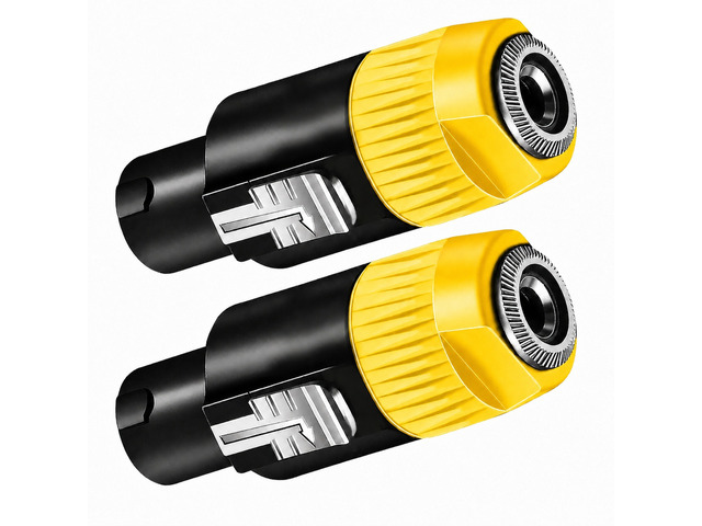 5 Core Speakon Adapter High Quality Audio Jack Male Audio Pin Speaker Adapter Connector