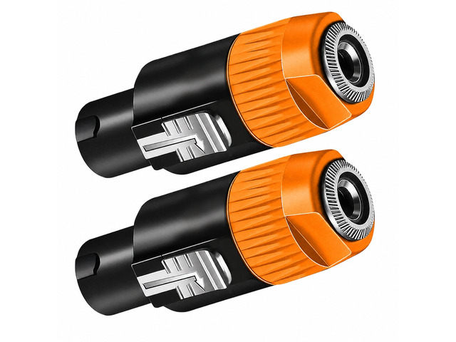 5 Core Speakon Adapter High Quality Audio Jack Male Audio Pin Speaker Adapter Connector