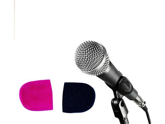 5 Core Microphone Pop Filter Windscreen Mic Sponge Cover Foam For Karaoke Black & PINK SPONGE