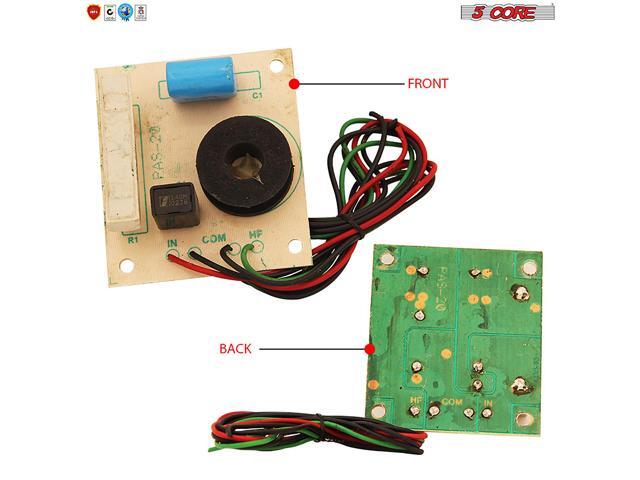 5 Core 1 Way Passive Cross Over Network Frequency Divider Metalised Polyester Capacitors