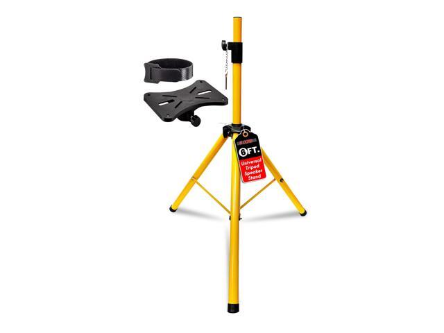 5 Core Adjustable Speaker Stand Tripod Height 40 to 72 ' Max Load 100 lbs Heavy Duty Portable PA DJ Studio Monitor Mount w 35mm Compatible Insert...