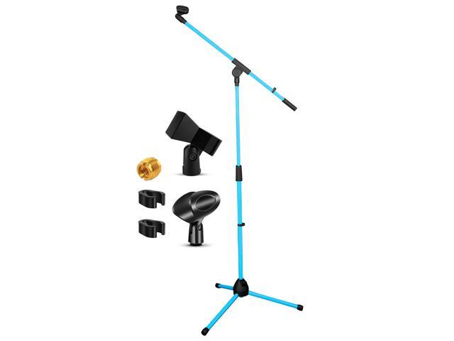 5 Core Tripod Mic Stand Adjustable Holder Floor Microphone Boom Arm