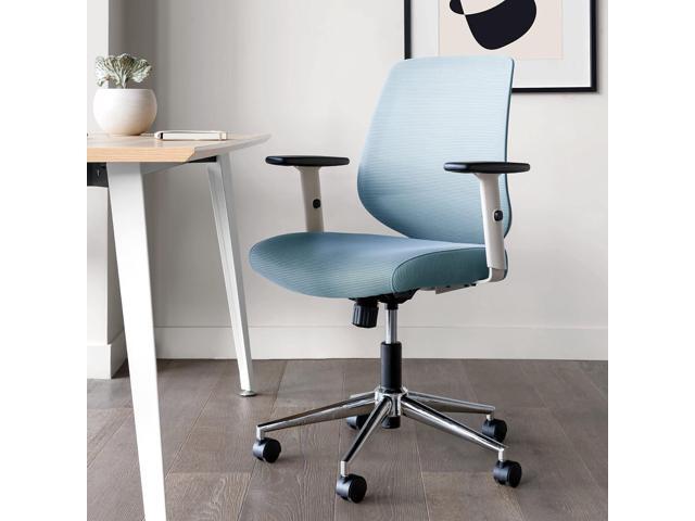 Branch Daily Chair - Computer Office Chair with Swivel, Lumbar Rest, and Adjustable Armrests - Sustainable, Stylish Mesh, & Adjustable Armrests -...
