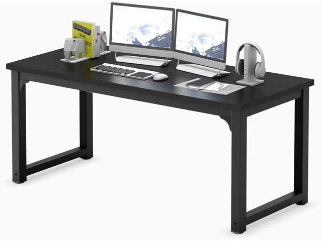 NSdirect 63 inch Computer Desk,Modern Simple Style PC Table Office Desk Wide Workstation for Study Writing,Gaming and Home Office,Extra 1' Thicker...