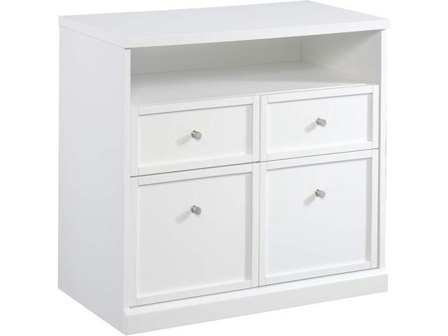 Sauder Craft Pro Series Storage Cabinet/ Pantry cabinets, White finish