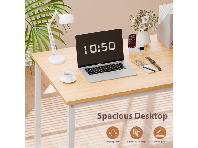 Zeny Modern Simple Office Desk - 55 Inch Gaming & Writing Desk for PC, Laptop & Study