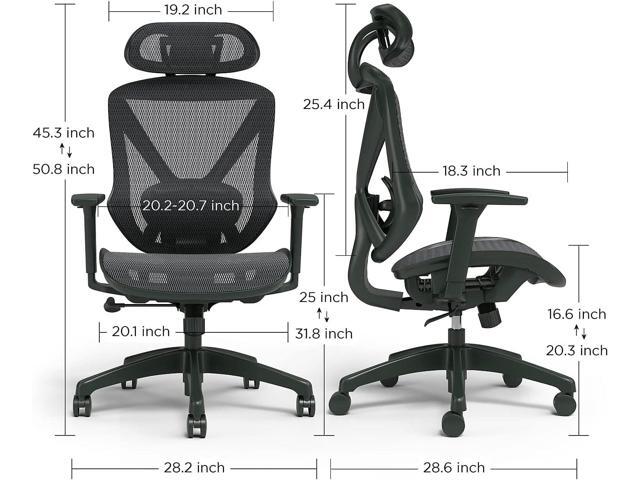 STAPLES Dexley Ergonomic Mesh Swivel Task Chair, Black (UN56946)