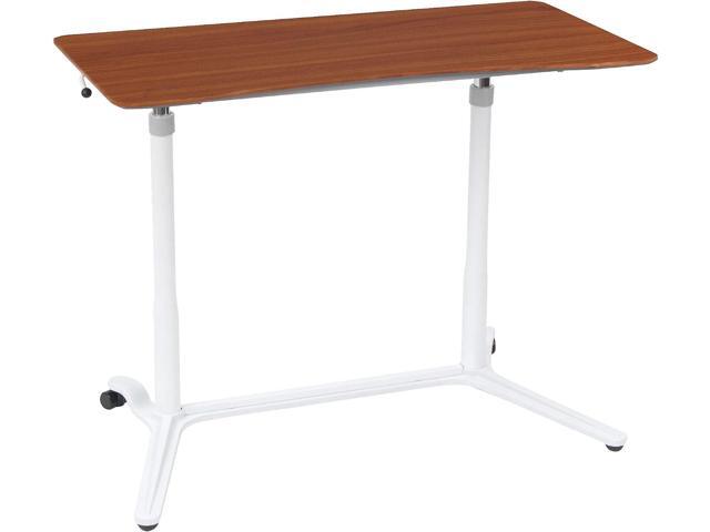 Calico Designs 51231 Sierra Height Adjustable Desk, White/Cherry, 37.5 Inch