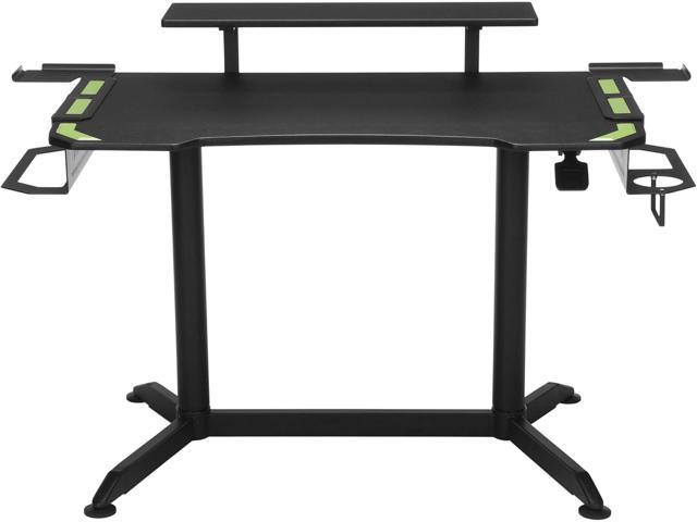 RESPAWN RSP-3010 Computer Ergonomic Gaming Desk, Height Adjustable 52.6 in, Green