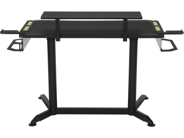 RESPAWN RSP-3010 Computer Ergonomic Gaming Desk, Height Adjustable 52.6 in, Green