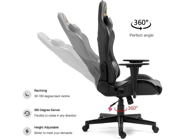 Modern-Depo Gaming Chair with Zodiac Star Sign, Sagittarius Astrology Logo, Ergonomic Computer Chair with Headrest, Lumbar Support, Swivel and...