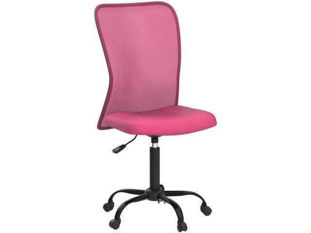 4 Pack Office Chair Desk Chair Computer Chair w/Lumbar Support Ergonomic Mid Back Mesh Adjustable Height Swivel Chair Armless Modern Task Executive...