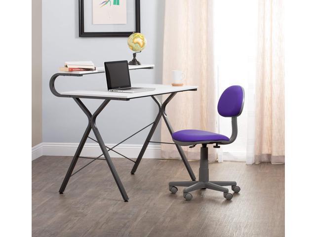 Calico Designs Deluxe Task Chair in Purple with Gray Base 18516