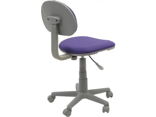 Calico Designs Deluxe Task Chair in Purple with Gray Base 18516