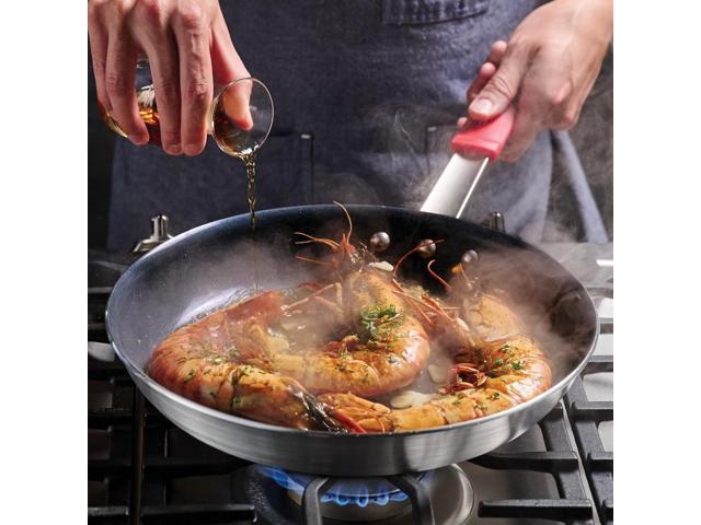 Tramontina Professional 12-Inch Ceramic Non Stick Large Frying Pan, Heavy-Gauge Aluminum Skillet with PFAS/PFOA-Free Nonstick Coating, Dishwasher...