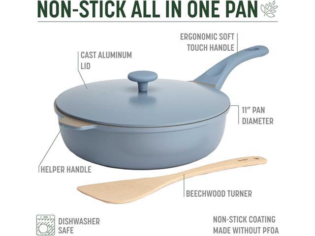 Goodful All-in-One Pan, Multilayer Nonstick, High-Performance Cast Construction, Multipurpose Design Replaces Multiple Pots and Pans, Dishwasher...