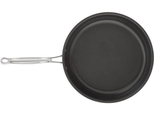 Cuisinart 12-Inch Deep Fry Pan w/Cover, Chef's Classic Nonstick Hard Anodized Collection, 622-30DFP1