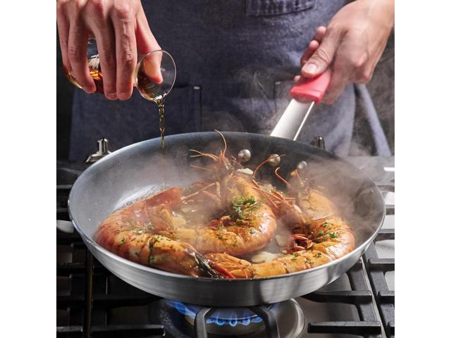 Tramontina Professional 12-Inch Ceramic Non Stick Large Frying Pan, Heavy-Gauge Aluminum Skillet with PFAS/PFOA-Free Nonstick Coating, Dishwasher...
