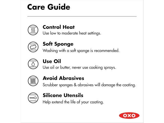 OXO Agility 3QT Chefs Pan with Glass Lid, Ceramic Nonstick Cookware PFAS-Free, Induction Suitable, 600°F Oven Safe, Durable Versatile Cookware for...