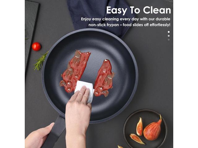 Nonstick Frying Pan Skillet,8 Inch Frying Pan Skillet,Egg pans,Omelette Pan,PFOA Free,Kitchen Pots Induction Pot