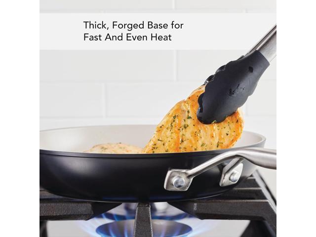 KitchenAid Hard Anodized Ceramic Nonstick Frying Pan/Skillet, 10 Inch - Matte Black