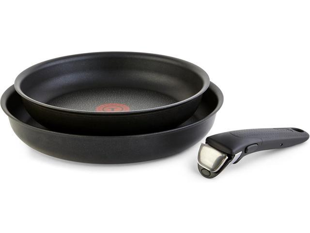 T-fal Ingenio Detachable Handle Cookware Set, Stackable Set. Induction Oven Broiler Safe 500F Cookware, Pots and Pans, Oven, Broil, Dishwasher.
