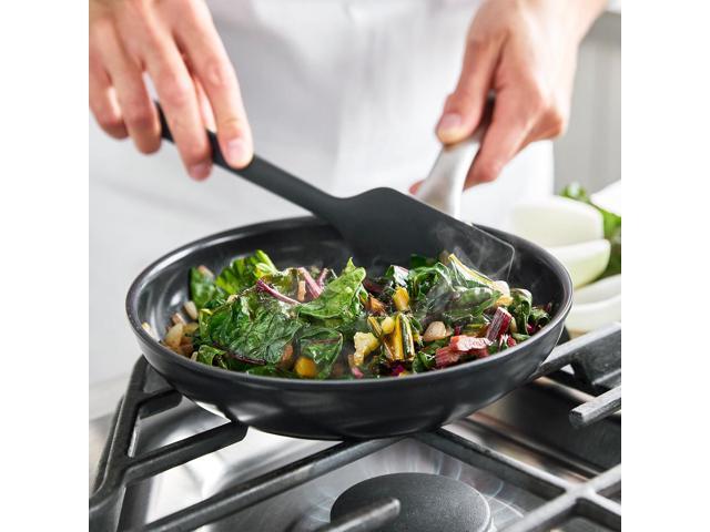 GreenPan Black Pro Infinite8 Ceramic Nonstick 3-Piece Frypan Set, 8, 10, and 12, Hard Anodized, Stainless Steel Handle, PFAS-Free