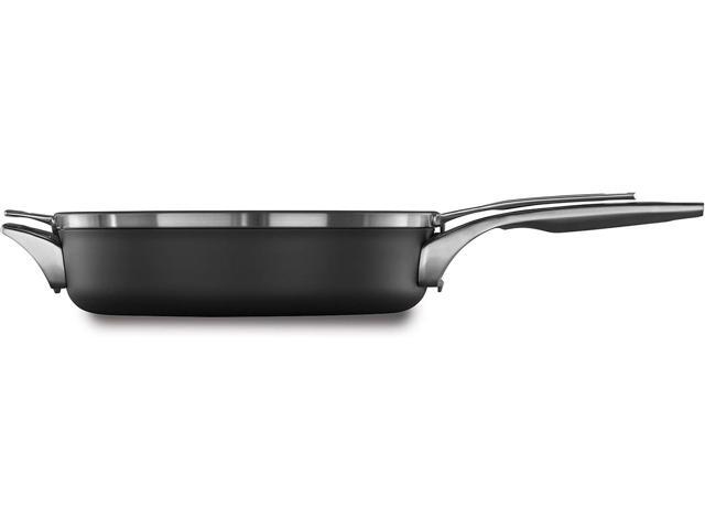 Calphalon Premier Space-Saving Hard-Anodized Nonstick 5-Quart Saute Pan with Lid