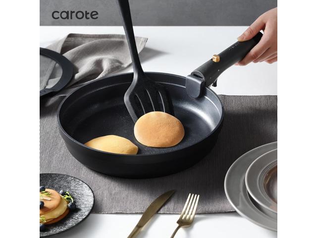 CAROTE 20pcs Pots and Pans Set Non Stick, Nonstick Cookware Set, Dishwasher/Oven/Fridge Safe Pots and Pans, Removable Handle RV Oven Safe Cookware,...