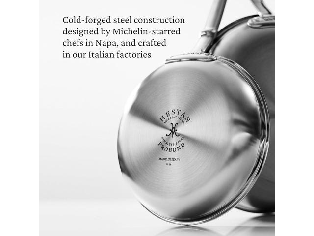 Hestan - ProBond Collection - TITUM 100% Triple Bonded Nonstick Stainless Steel Frying Pan, Induction Cooktop Compatible, Made without PFOAs...