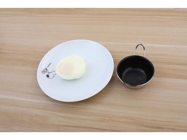 Egg Poacher Pan - Stainless Steel Poached Egg Cooker Perfect Poached Egg Maker Induction Cooktop Egg Poachers Cookware Set with 4 Nonstick Large...