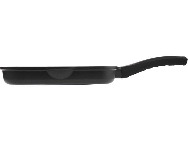 11 Inch Non Stick Grill Pan Granite Coated with Pour Spout - Lightweight 2.66 Quart Grill Pan for Indoor Cooking with Grip Handle - Induction...