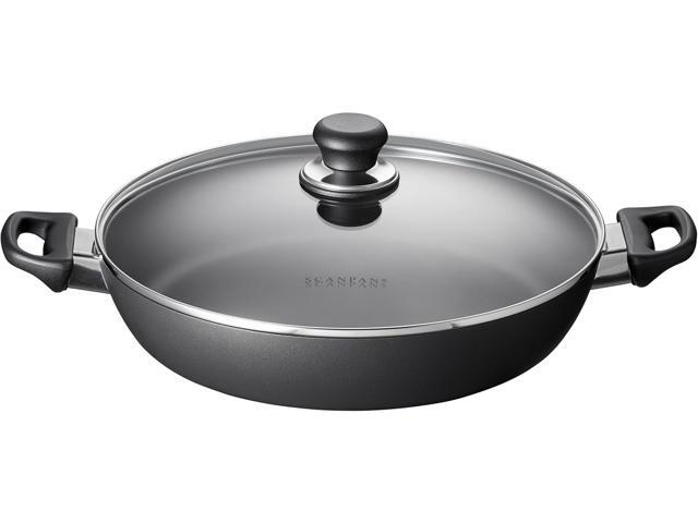 Scanpan Classic 12-1/2-Inch Covered Chef Pan, 12.5 Inch, Multicolor